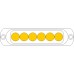 83665 - Amber 6 LED Warning Lamp - (1pc)